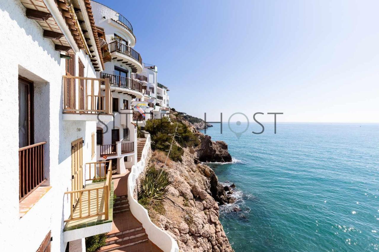 Apartamento Sitges Blue Acogedor y sencillo junto al mar Exterior foto