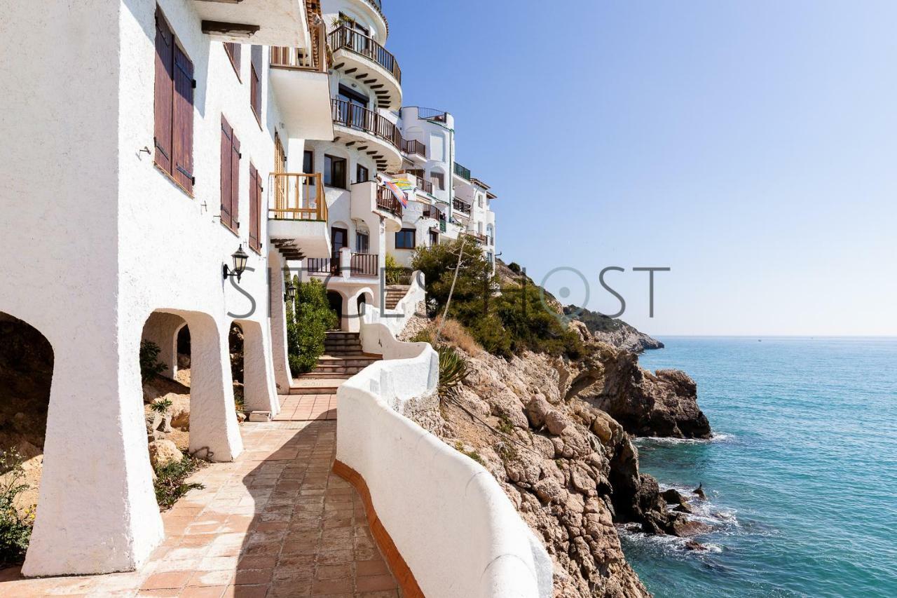Apartamento Sitges Blue Acogedor y sencillo junto al mar Exterior foto